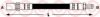 BREMBO T 78 019 Brake Hose